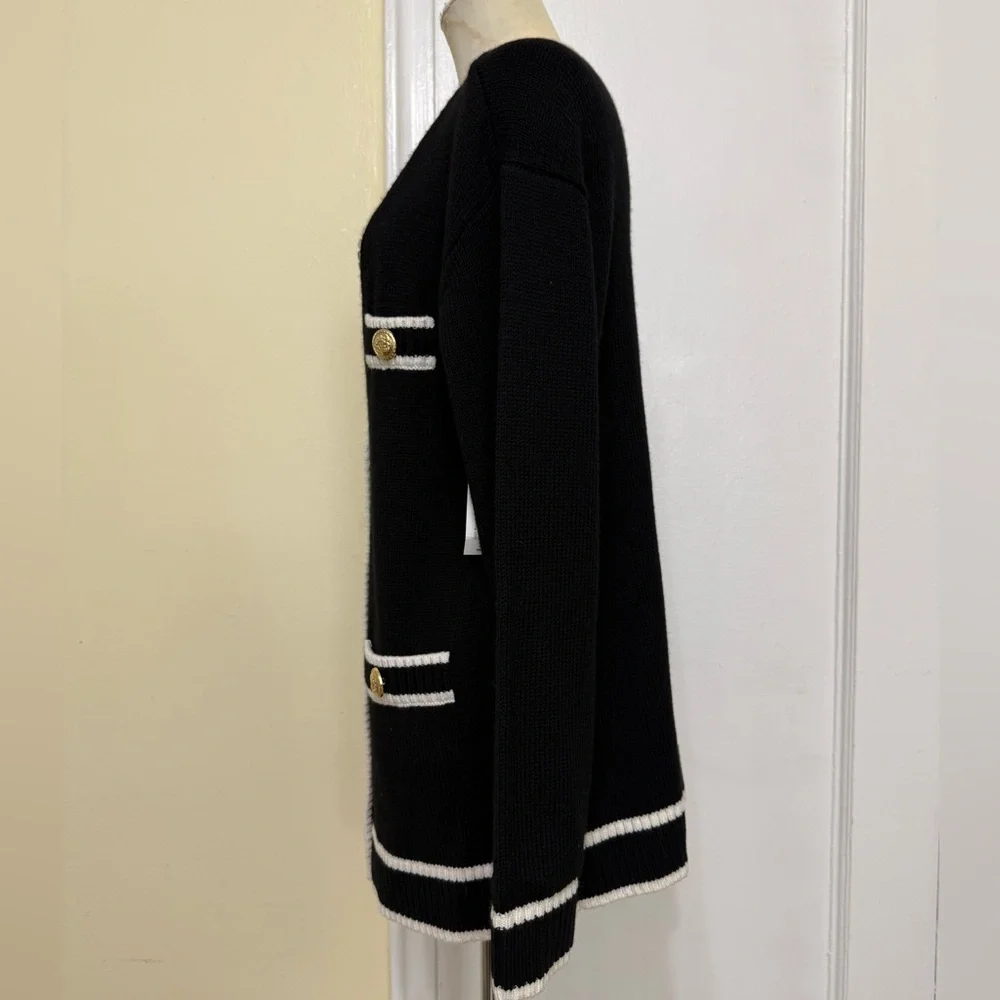 Alice + Olivia
Bradford Tipped Cardigan - Picture 10 of 12
